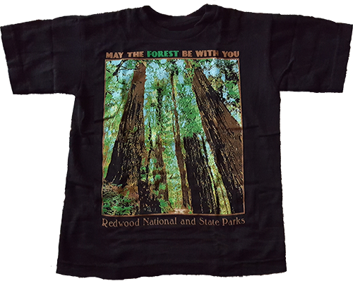 Redwood National And State Parks "may The Forest Be - Redwood Forest T Shirts (500x399), Png Download