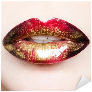 Lip Art Glitter (400x400), Png Download