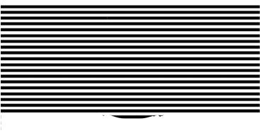 0cd78 Albertina Top Back Stripes (366x565), Png Download