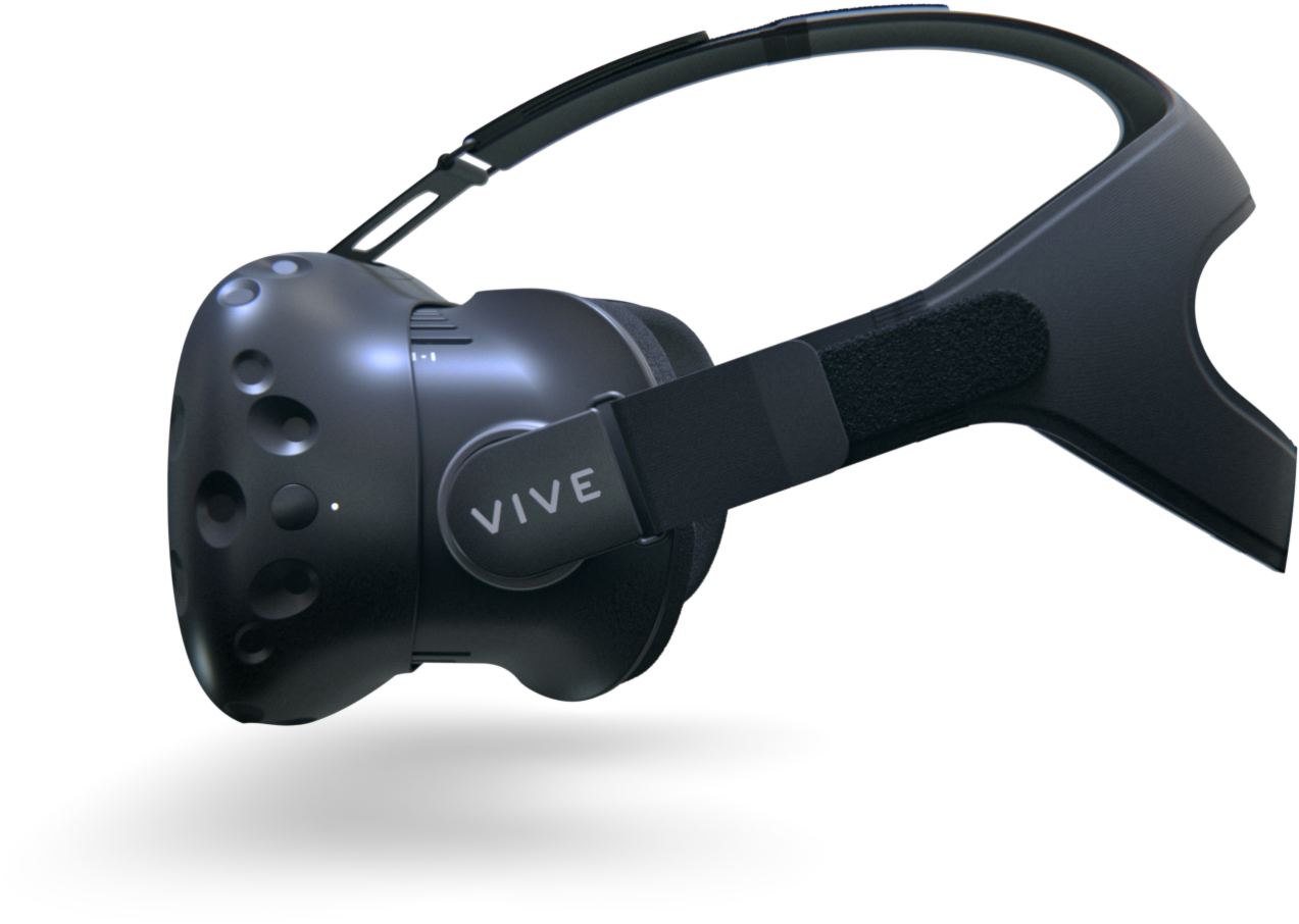 Vive Shadow Turntable 0048[2] - Htc Vive Side View (1920x1080), Png Download