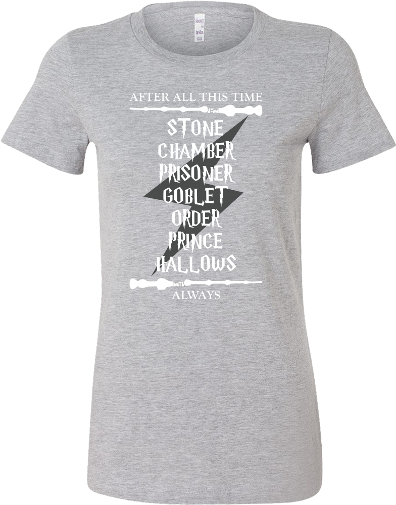Harry Potter Always Womens Shirt - Us T Shirt (1000x1000), Png Download