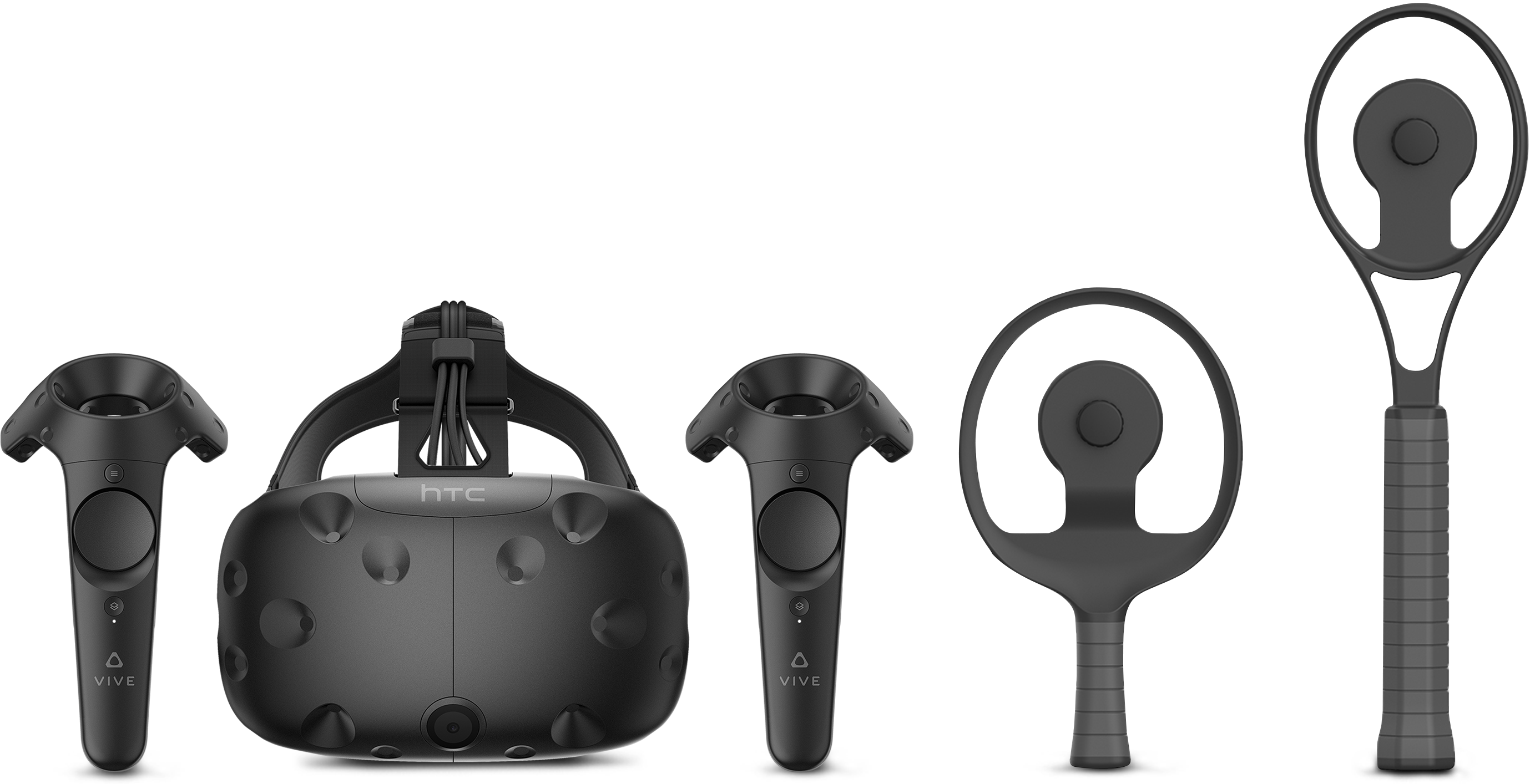 Htc Vive Virtual Reality System Vive Racket Sports - Htc Vive Vr Set (2757x1414), Png Download