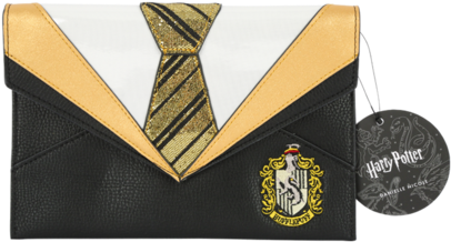 Hufflepuff Uniform Clutch - Preorder: Harry Potter By Danielle Nicole Clutch Hufflepuff (422x480), Png Download