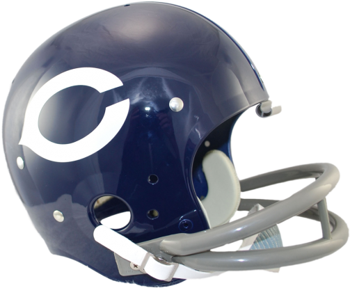 Chicago Bears Tk Suspension Helmet - Chicago Bears Helmets (505x432), Png Download