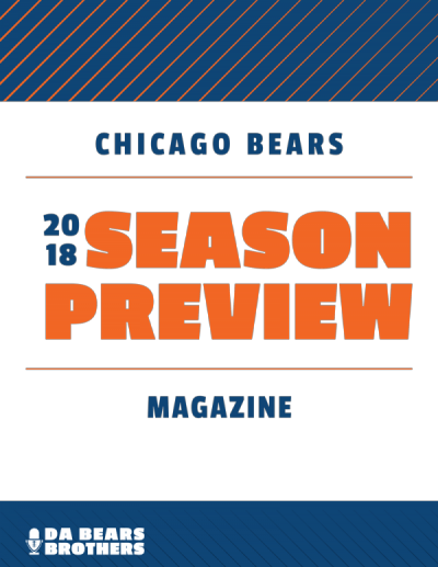 [free Sample] Chicago Bears 2018 Season Preview Magazine - Chicago Bears (400x517), Png Download