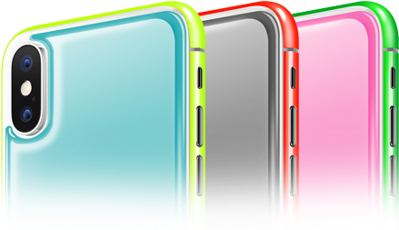 Glow Gel Skins - Mobile Case Cover Png (468x272), Png Download