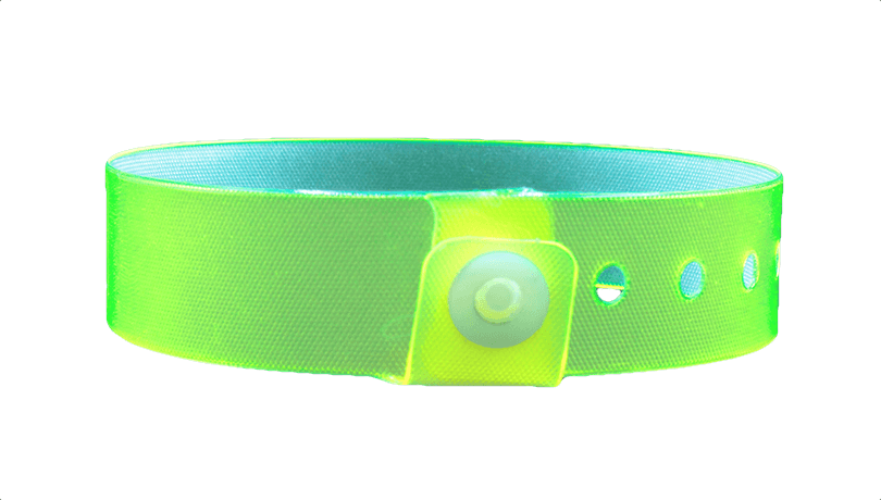 Vinyl Wristbands - Yellow (810x460), Png Download