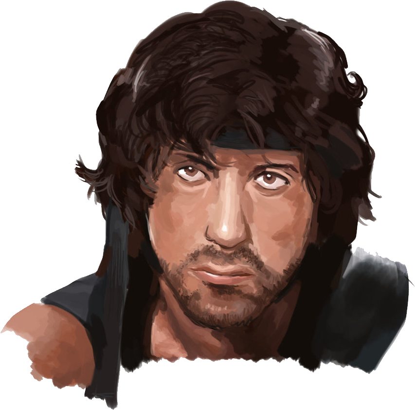 Rambo Png (853x842), Png Download
