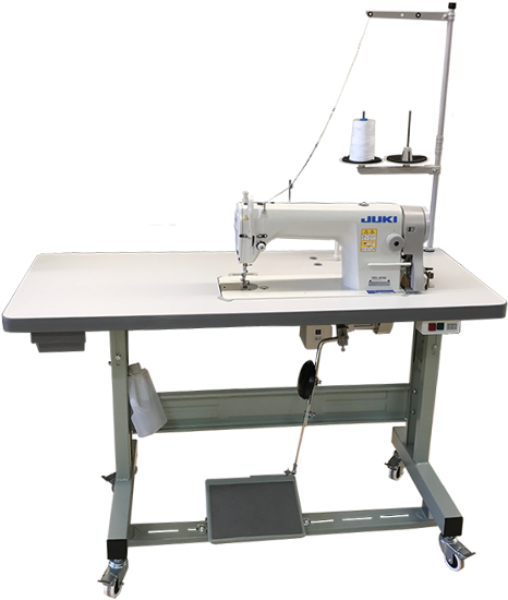 Single Needle Lockstitch Machines - Juki Sewing Machine Png (472x553), Png Download