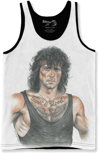Inked - Rambo - American Af Mattis Shirt (600x600), Png Download
