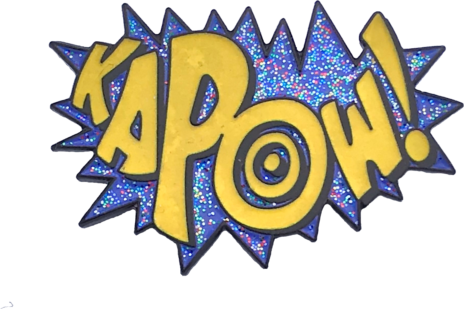 Kapow - Lapel Pin (2055x2055), Png Download