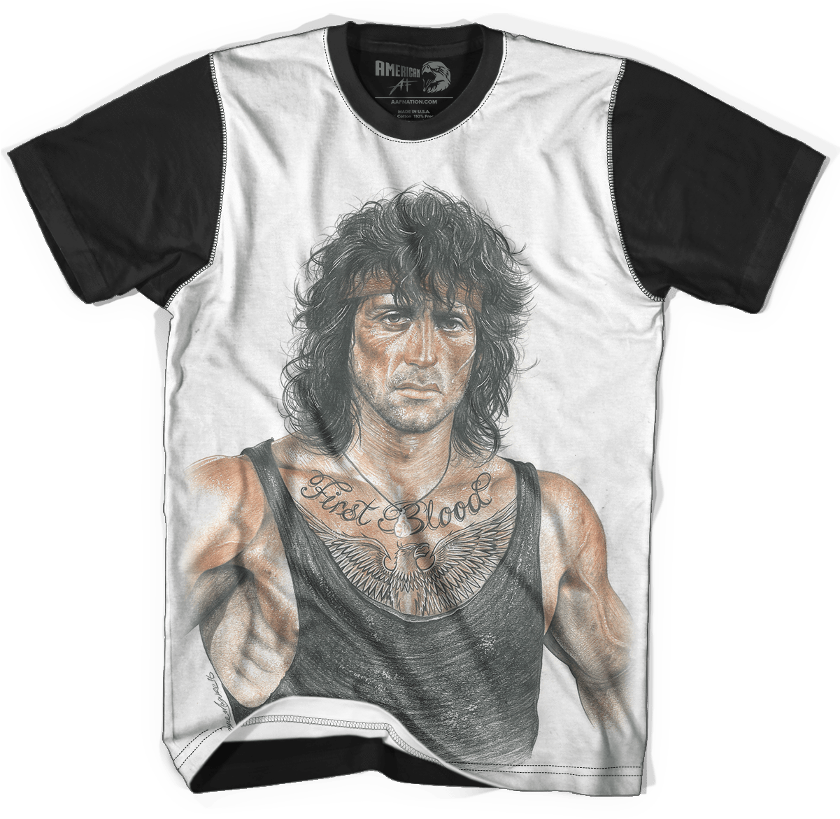 Inked - Rambo Inked - Rambo - Trump Neverending Story Shirt (1200x1200), Png Download