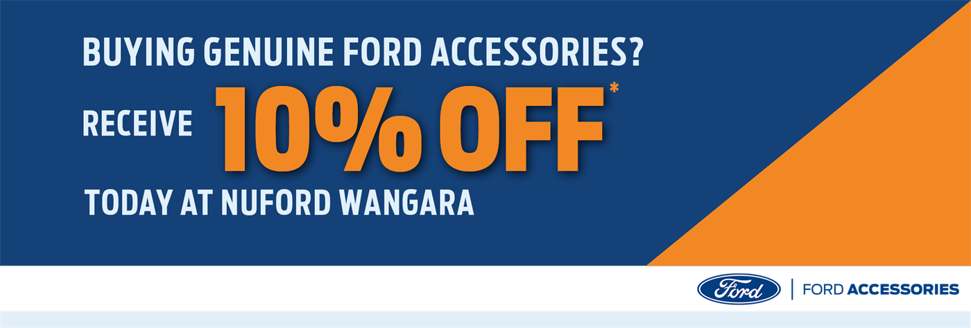 10% Off Genuine Ford Accessories Perth - Perth (1400x474), Png Download