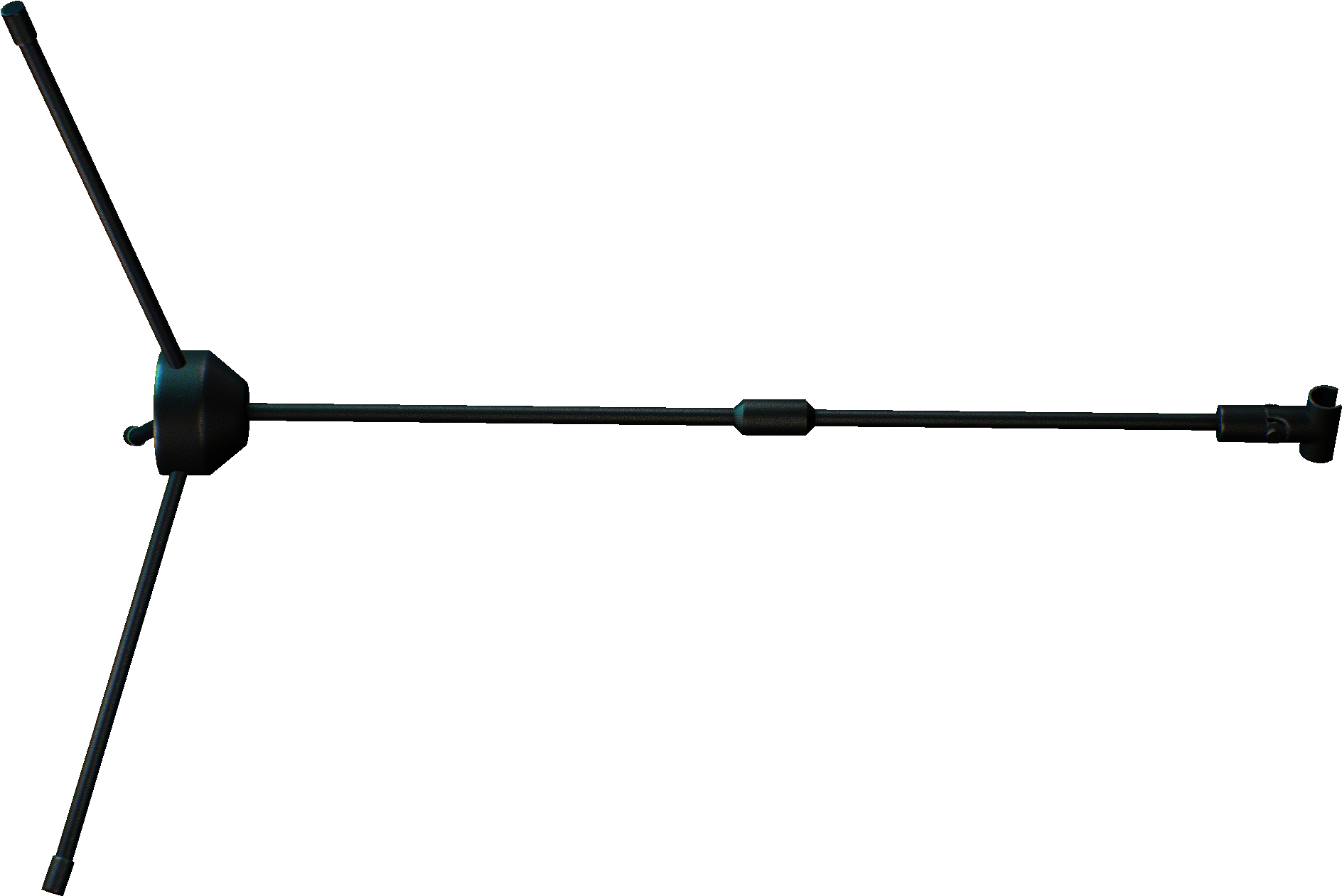 Microphone Stand - Microphone Stand Full Png (1953x1283), Png Download