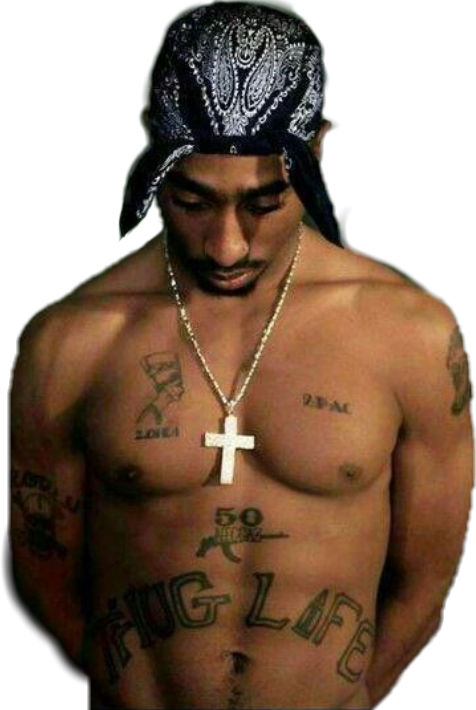 Dan Winters Tupac (476x710), Png Download