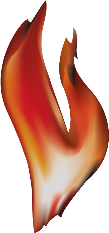 Flame Man Clip Art Download - Flame (800x800), Png Download