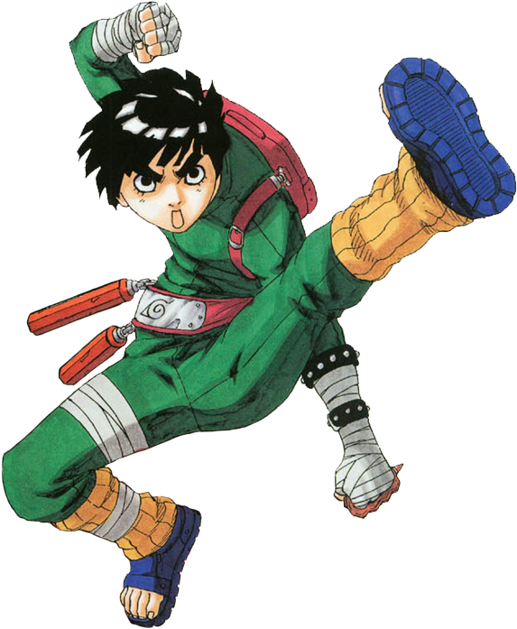Lee - Rock Lee Masashi Kishimoto (600x720), Png Download