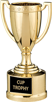 1332-1 - Trophy (300x400), Png Download