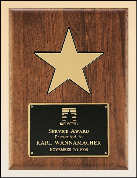 Solid American Walnut Plaque With Black Recessed Area - North Mariana Islands Flag (600x600), Png Download