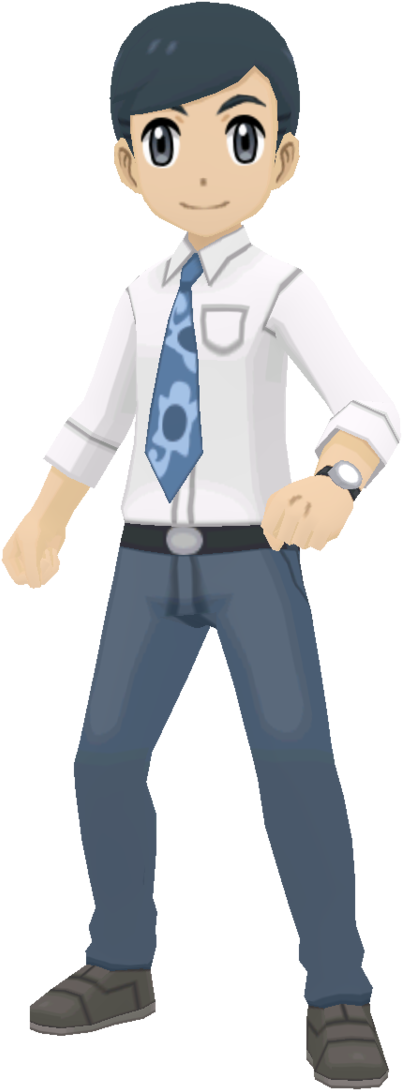 Office Worker - Bulbapedia (1200x1200), Png Download