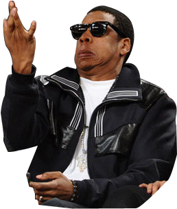 Jay-z Representerator - Ball So Hard (427x450), Png Download