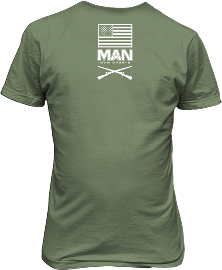 Man Crispyt-back - Mos Mosh Army Arden V-neck T-shirt (xl) (1000x1000), Png Download