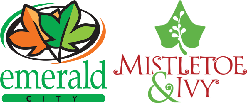 Landscaping And Professional Holiday Decorating - Mistletoe (864x422), Png Download