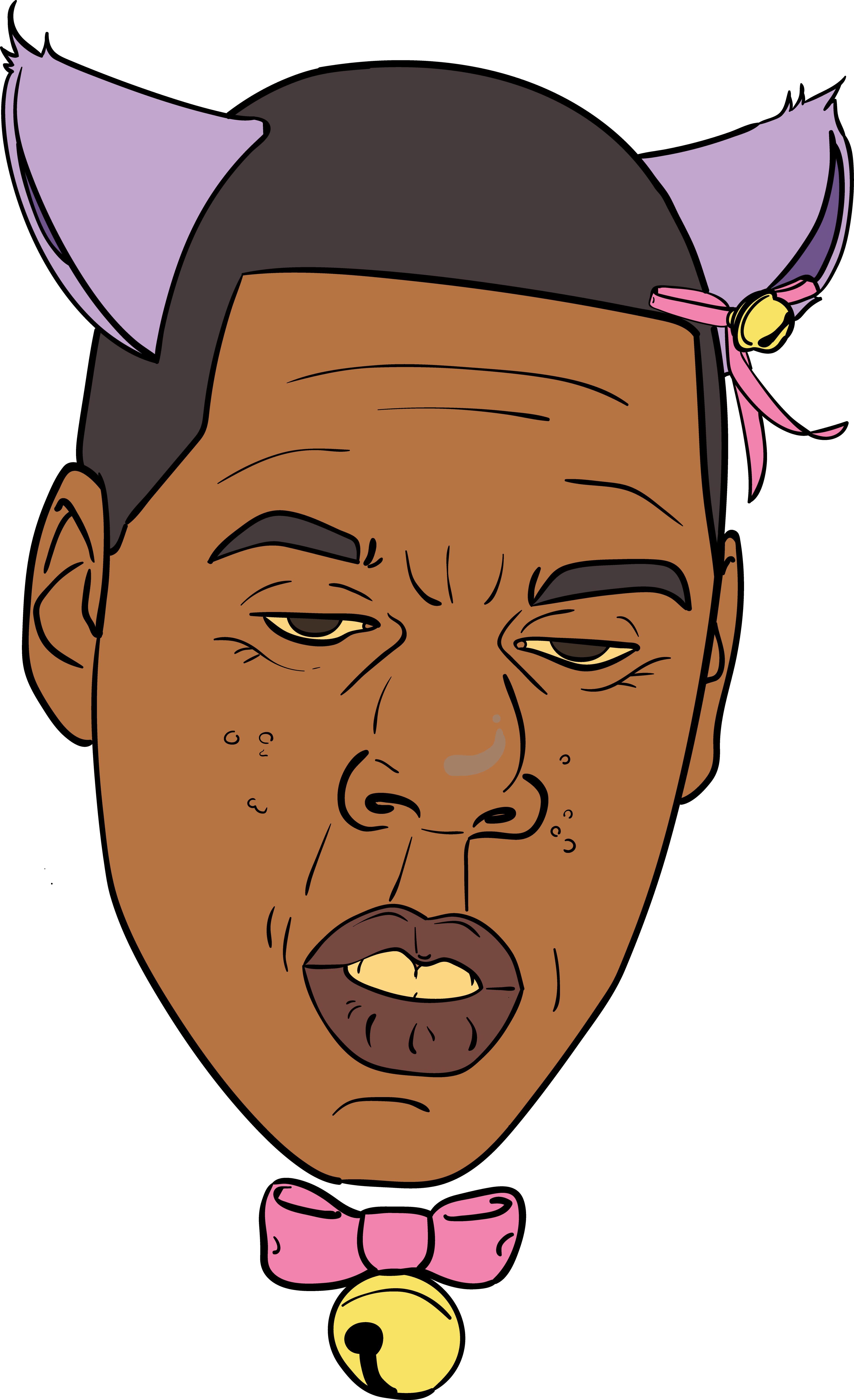 Adobe Illustrator Vector Of Jay-z In Kawaii Cat Girl - Library (3898x6387), Png Download