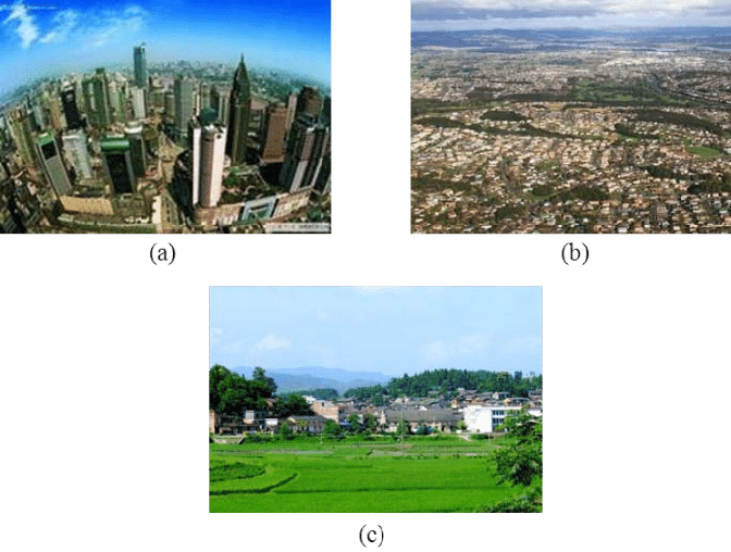 Three Different Scenarios In M - Metropolitan Area (672x508), Png Download