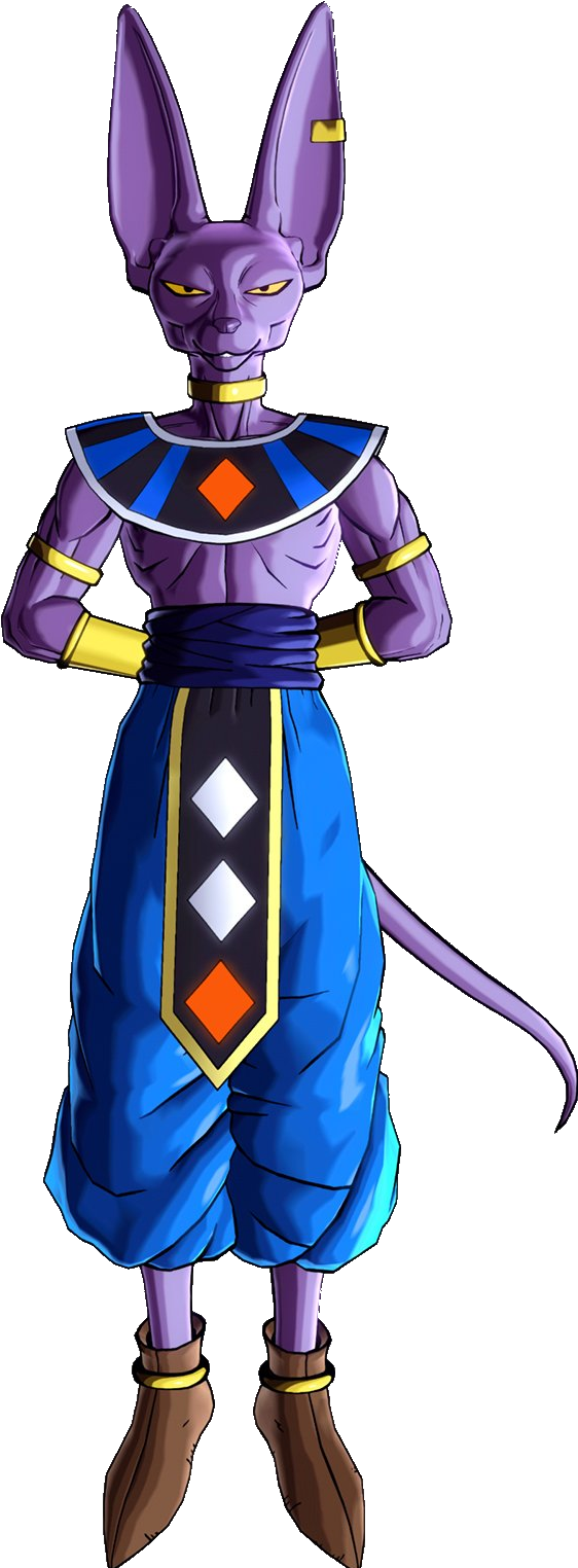 Dragon Ball Xenoverse Beerus - Beerus Hakai Png (618x1536), Png Download