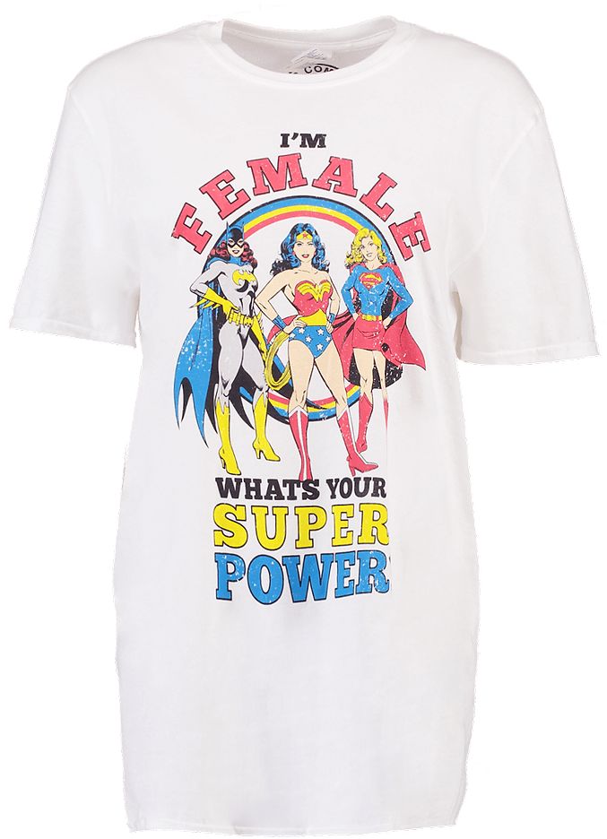 Lily I'm Female Wonder Woman T-shirt - Wonder Woman T-shirt (760x1140), Png Download