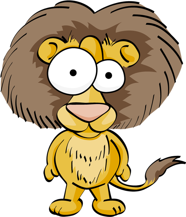 Cartoon Animal Eyes Png Download - Funny Cartoon Animal Drawings (600x700), Png Download