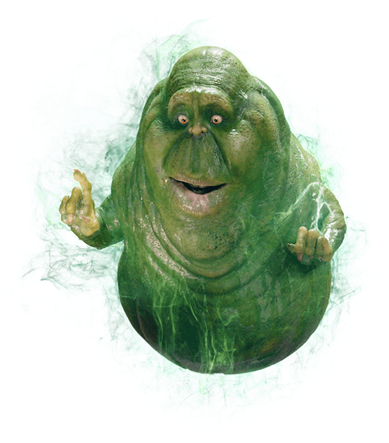 Slimer Is A Character From The Ghostbusters Franchise - Slimer 2016 Png (573x636), Png Download