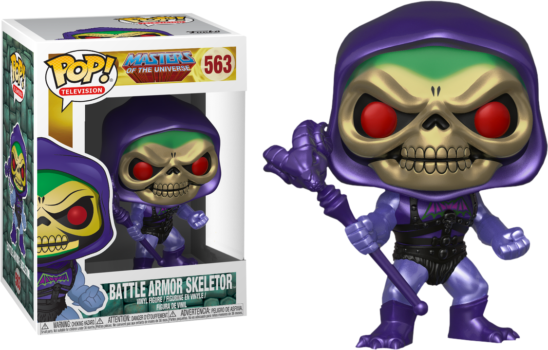 Masters - Funko Pop Battle Armor Skeletor (1125x719), Png Download