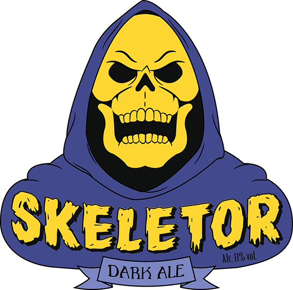 Skeletor Dark Ale - Skeletor Png Transparent (600x593), Png Download