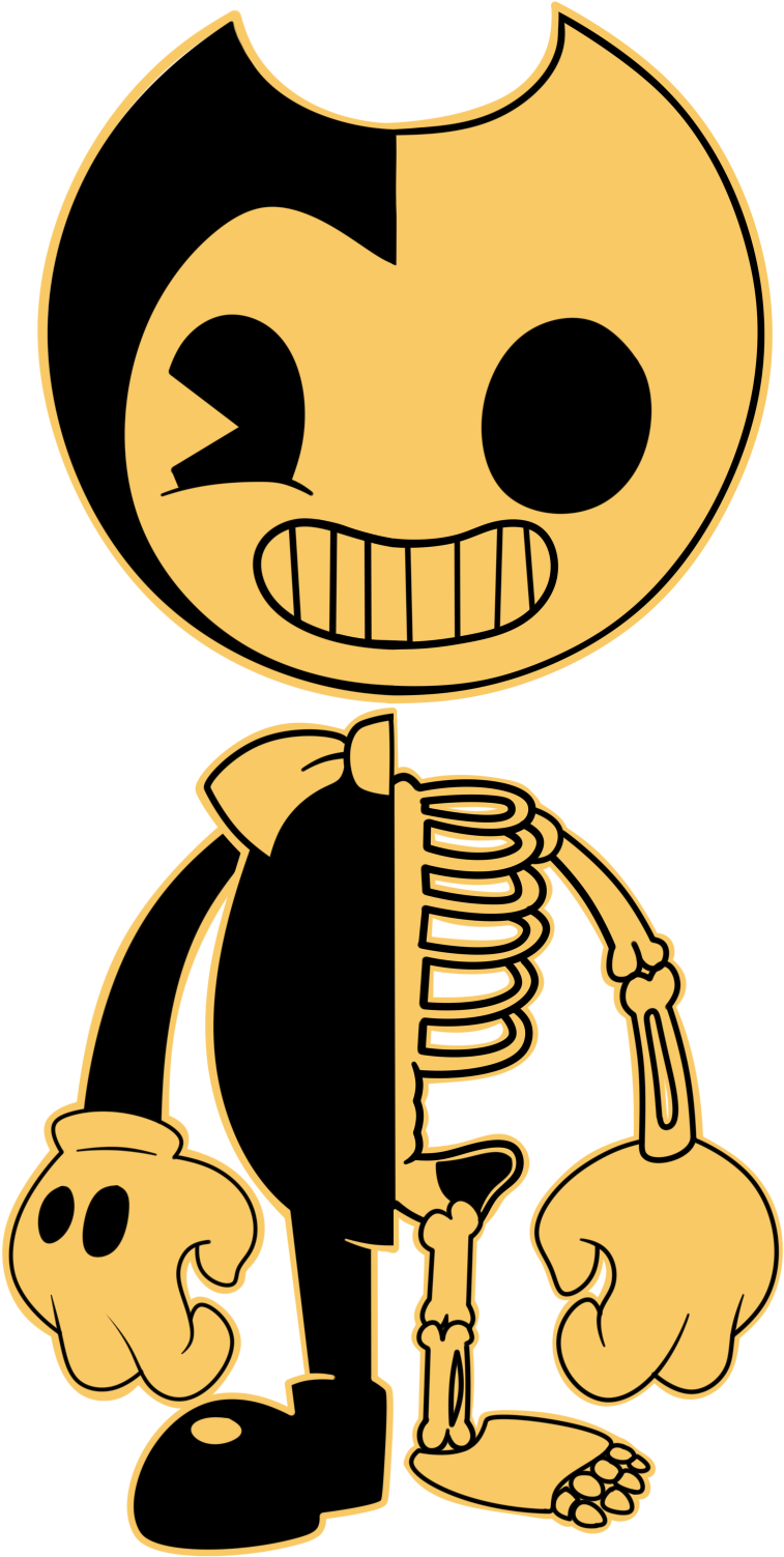 Skeletor Bendy - Bendy And The Ink Machine (1536x1536), Png Download