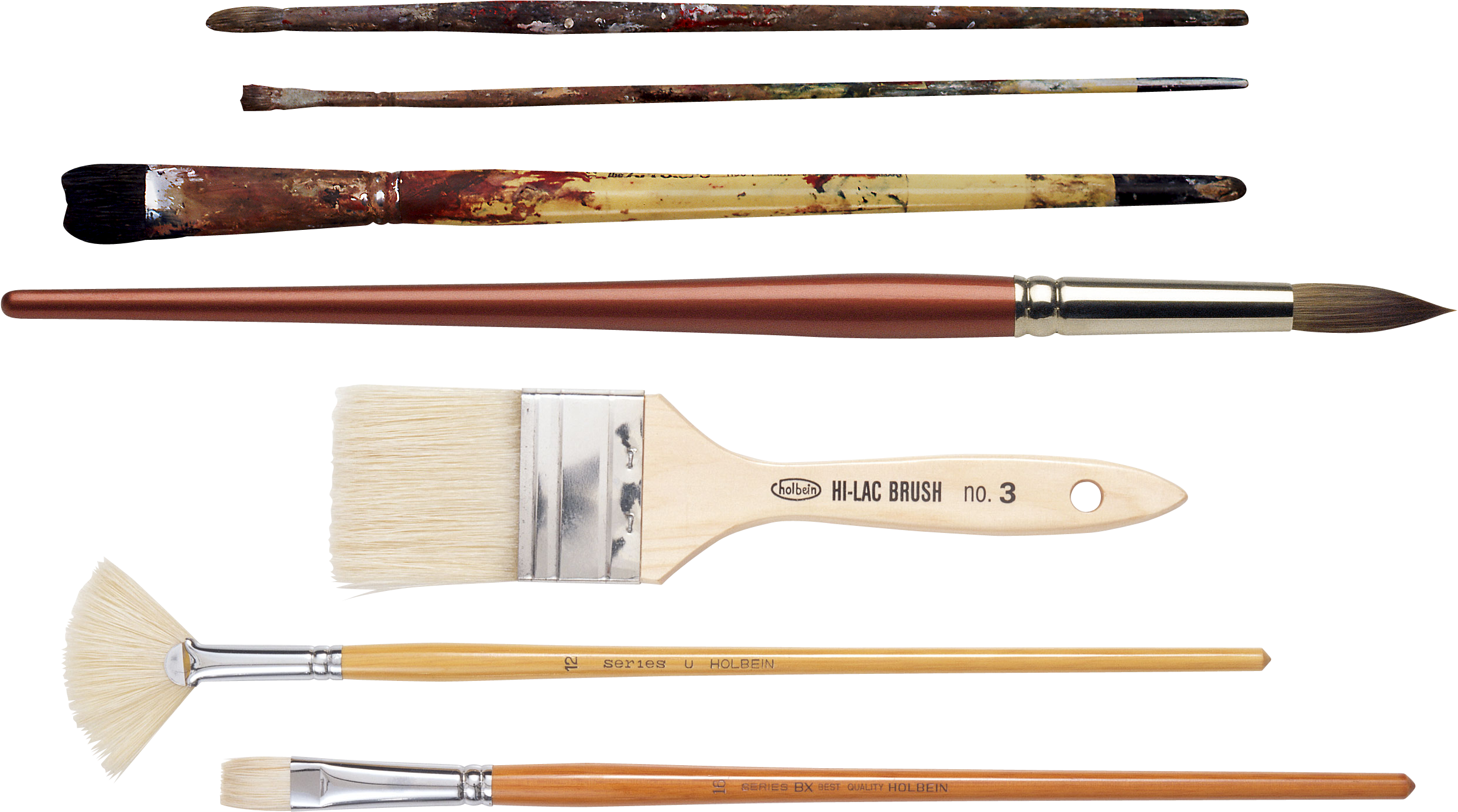 Brushes Png - Кисти Пнг (2639x1662), Png Download