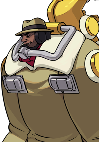 Chaoticlaw Skeletorexplains, You Guys Are My Favorite - Big Band Skullgirls Sprites (426x479), Png Download