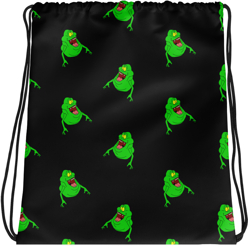 Slimer Real Gb Drawstring Bag - Handbag (1000x1000), Png Download