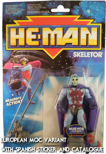Skeletor Variant2 - New Adventures Of He Man Action Figures (398x550), Png Download