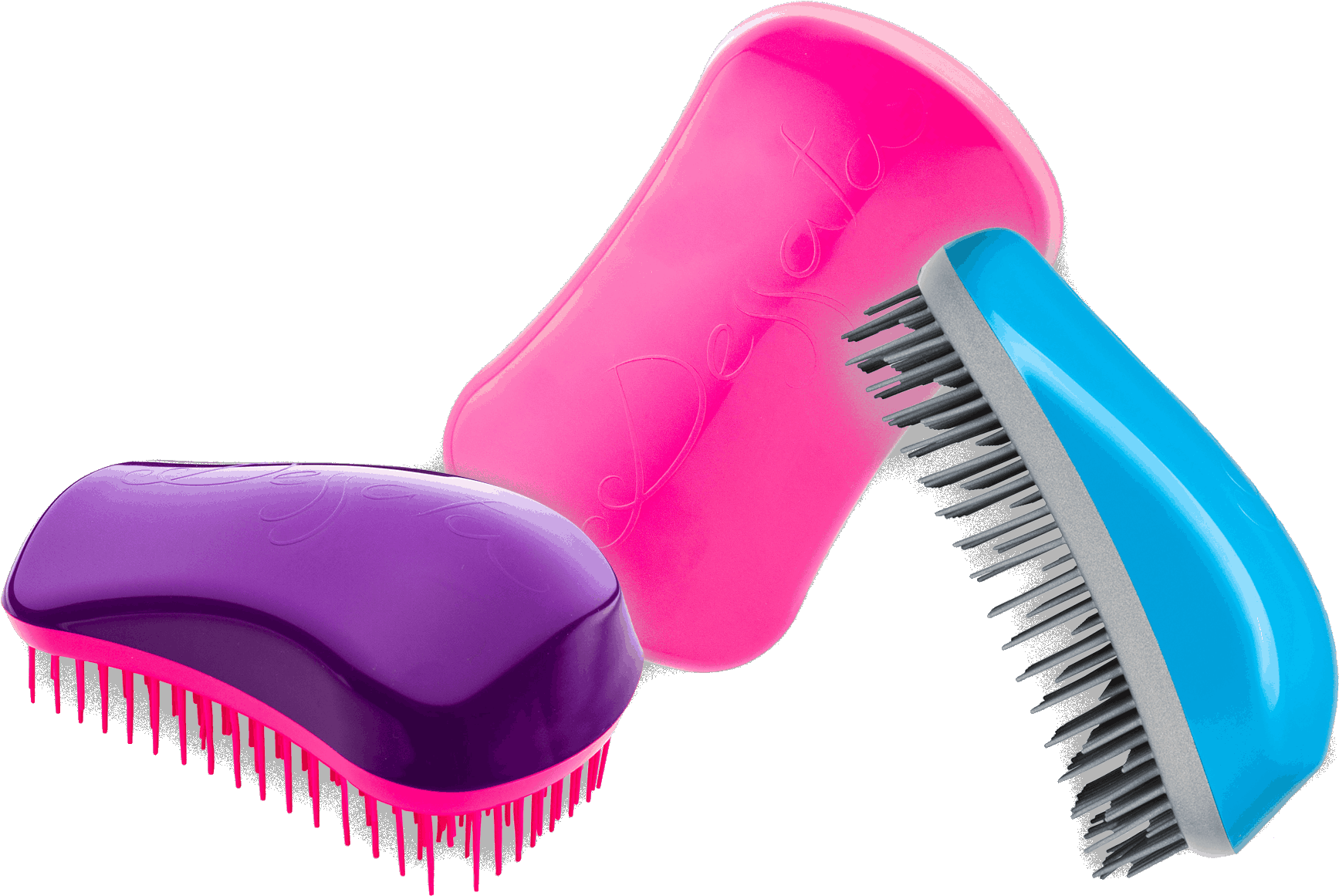 Dessata Detangling Brushes - Hairbrush (1855x1377), Png Download