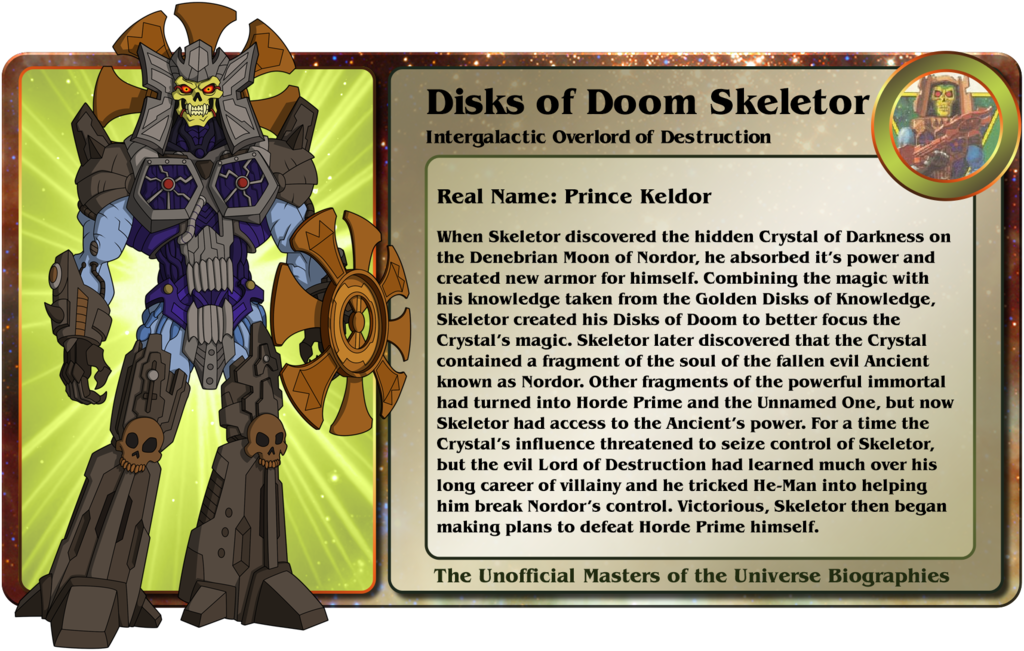 Merry Christmas, Everyone Wave 60, So Mostly Heavy - Disk Of Doom Skeletor (1024x651), Png Download