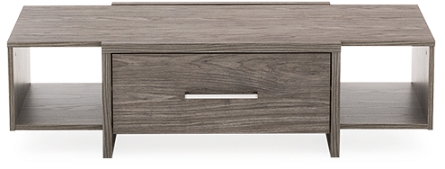 Image For Dark Grey Rectangular Coffee Table From Brault - Coffee Table (519x804), Png Download