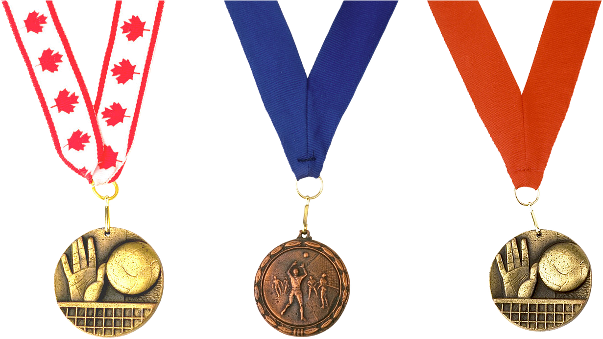 Medal Volleyball Victory - Voleybol Madalya Png (1280x736), Png Download