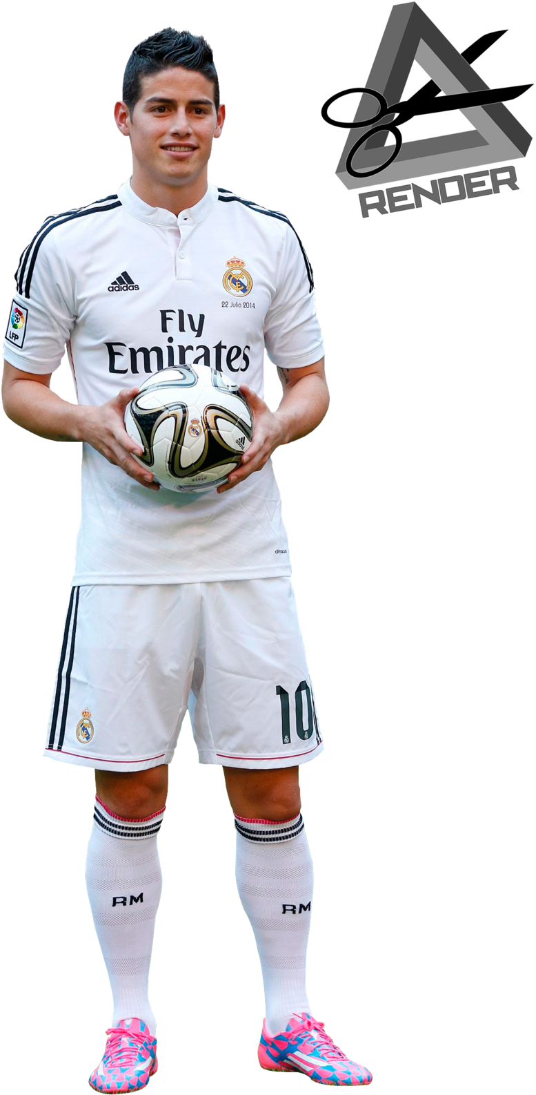 James Real Madrid 2015 (1024x1632), Png Download