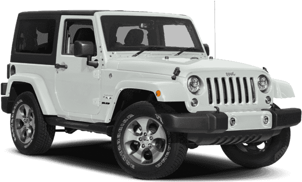 New 2018 Jeep Wrangler Jk Sahara - White Jeep Wrangler 2018 (640x480), Png Download