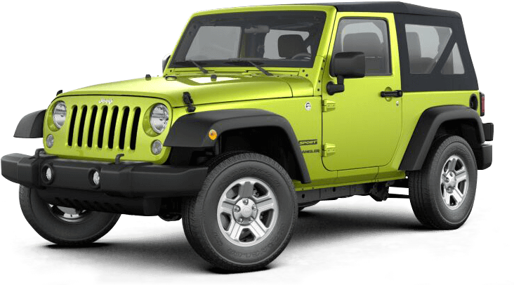 Hypergreen - 2017 Wrangler Sport 2 Door (765x440), Png Download