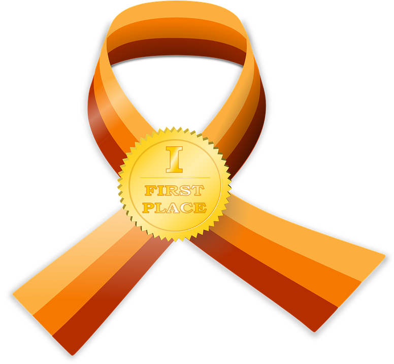 Award, Challenge, Chempion, First, Gold, Medal, Number - Awards Clip Art (853x720), Png Download