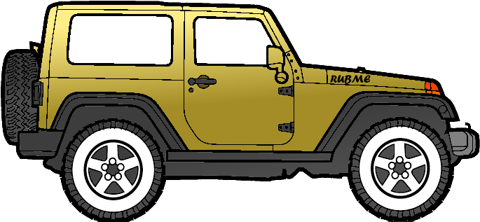 Jeep Wrangler 2007 - Jeep Wrangler (709x337), Png Download