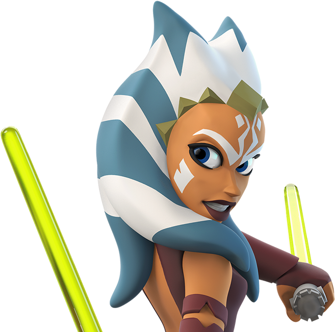 Ahsoka - Ahsoka Star Wars Disney Infinit (692x655), Png Download